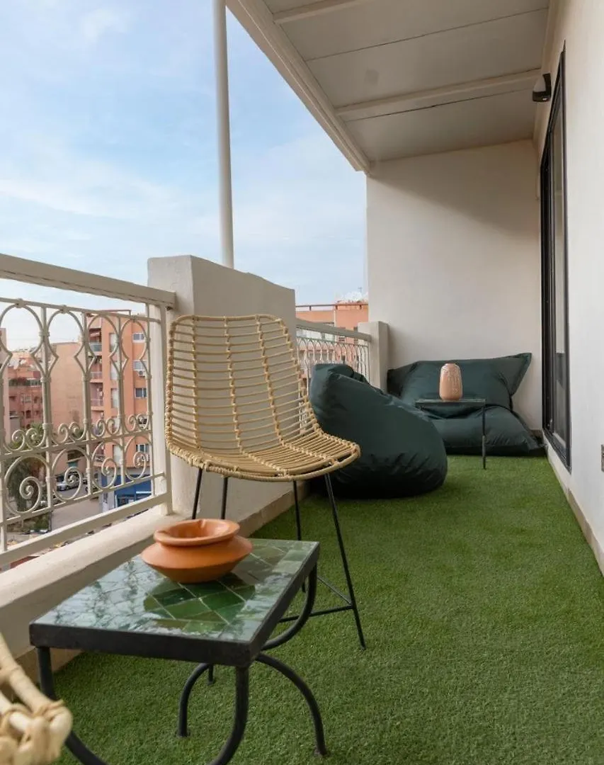 Apartamento Gueliz Luxe Living Unique Design With Pool & Gym Marrakesh
